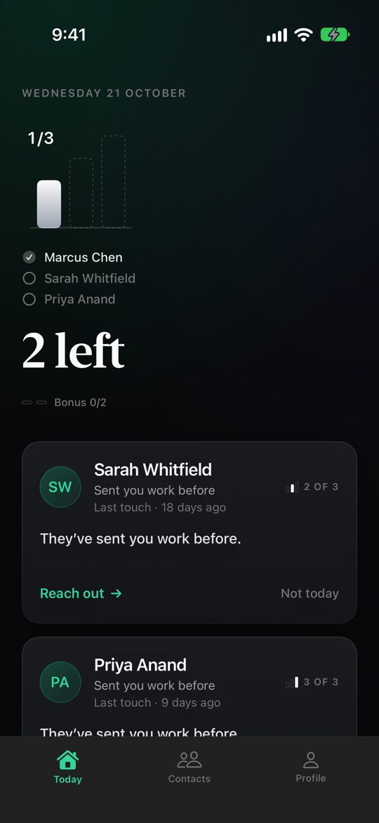 CLOSE screenshot: Tap to see what’s left